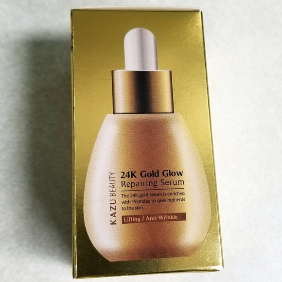 24K GOLD GLOW FACIAL REPAIRING SERUM - Picture 2 of 3